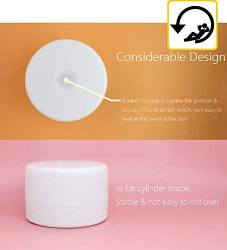 RTSU Rechargeable Touch Night Light for Nursery