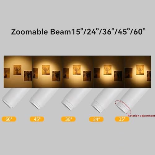 48W LED Track Lighting Kit, White