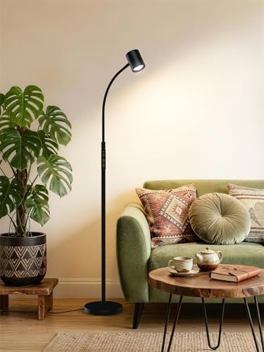 GLOWRIUM 62" LED Reading Floor Lamp