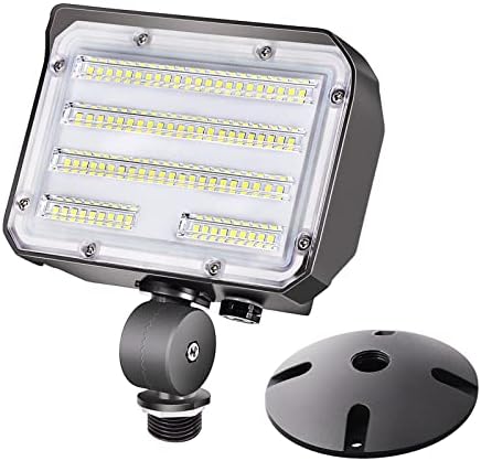 60W LED Flood Light with Knuckle, 5000K