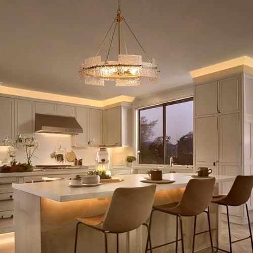 XINGQI 8-Light Chandelier, 26"