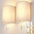 OCATO Plug-in Wall Sconces Set of Two