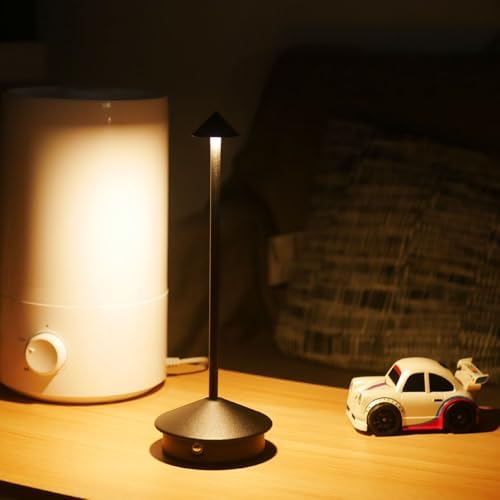 2 Pack Rechargeable Cordless LED Table Lamps, 5200mAh