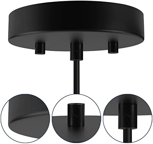 Sangle Sopffy 4.7 Inches Black Pendant Light Canopy Kit