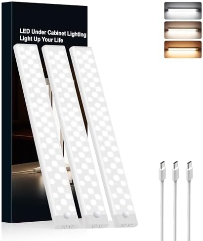 Under Cabinet Lights, 8inch, 3 Packs