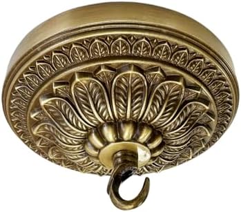 5.9 Inches Brass Ceiling Light Canopy Plate