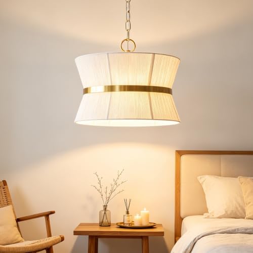 18'' 3-Light Boho Rattan Pendant Light