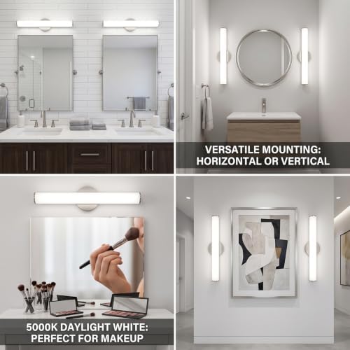 OOWOLF LED Bathroom Vanity Light