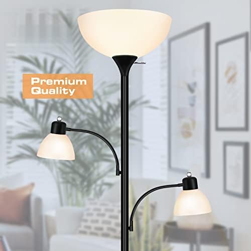 Luvkczc 72" Tall Torchiere Floor Lamp