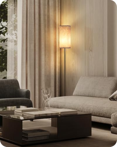 64.2" Dimmable Floor Lamp with Remote and Foot Switch