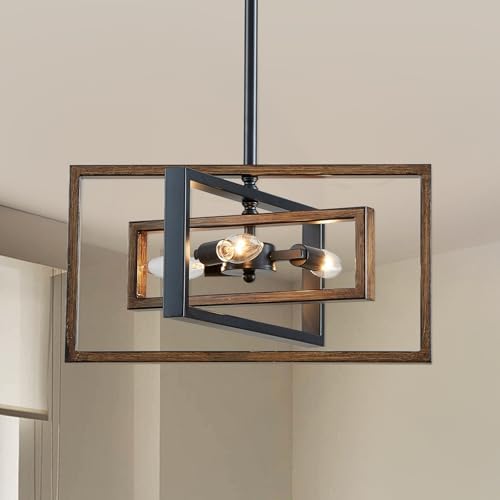 16" 3-Light Farmhouse Chandelier