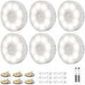 6 Pack Wireless Motion Sensor Under Cabinet Lights