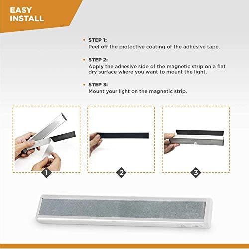 VYANLIGHT Motion Sensor LED Under Cabinet Lights, 3 Pack