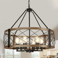 6-Light 22.5'' Farmhouse Chandelier