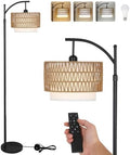 Arc Floor Lamp with Remote, 3 Color Temperatures