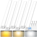 16 Inch 80 LED Rechargeable Motion Sensor Under Cabinet Lights, 6 Pack