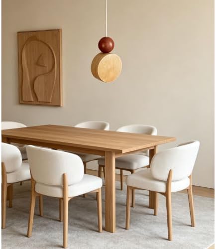 Modern Travertine Pendant Light, E27