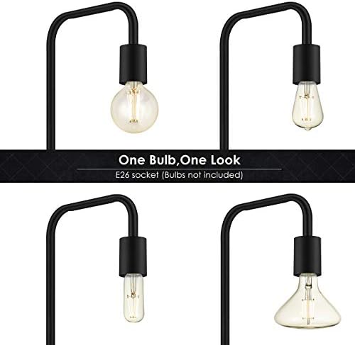 BoostArea 63 Inch Industrial Floor Lamp, E26 Socket