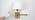 Vintage Linen Fabric Plug-in Wall Sconce