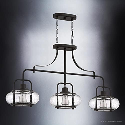 Urban Ambiance 38" Dark Bronze Chandelier