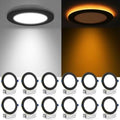 Meconard 12 Pack 6 Inch LED Recessed Lighting