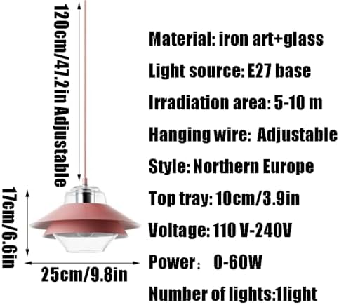 Modern Industrial Glass Ceiling Light, Natural