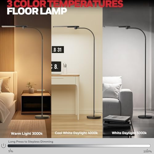 Honeywell LED Floor Lamp, CRI97, Full Spectrum