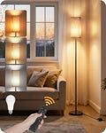 64.2" Dimmable Floor Lamp with Remote and Foot Switch