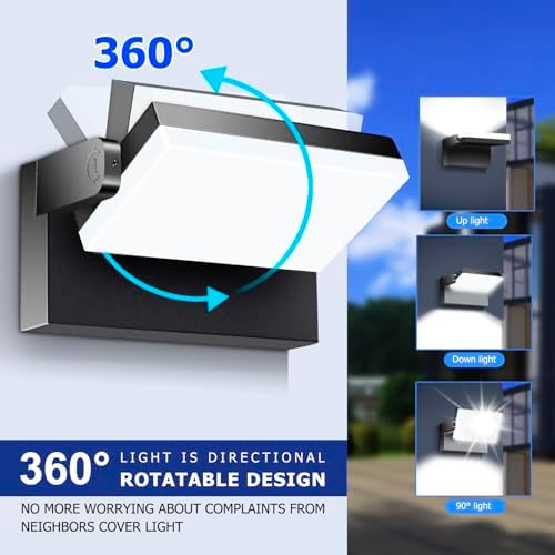60W LED Outdoor Flood Light, 360° Rotatable, 5000K