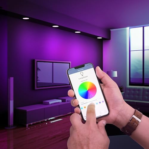 Feit Electric 5/6in Smart Recessed Downlights, 75W Eq