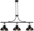 GZBtech Vintage 3-Light Pendant Lighting Fixture
