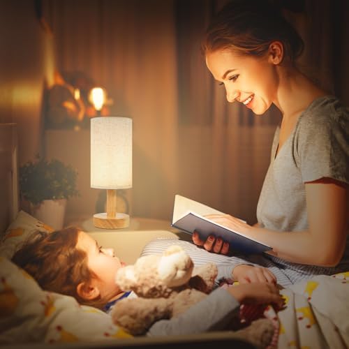 Rechargeable Cordless Table Lamp, Touch Stepless Dimming