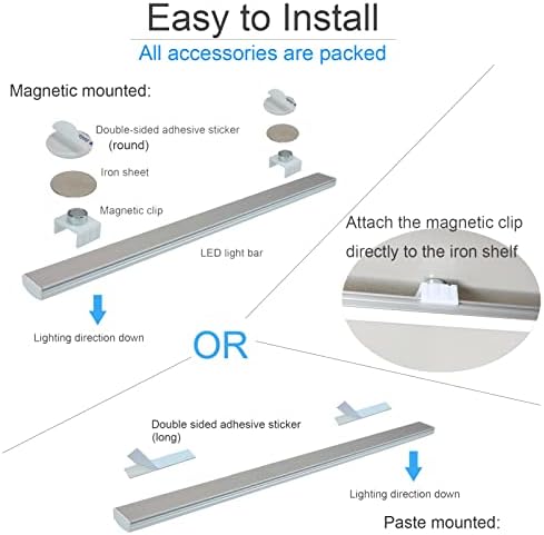 17in LED Motion Sensor Under Cabinet Light