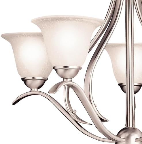 Kichler Dover 5-Light Chandelier, Brushed Nickel