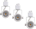 CLOUDY BAY 3-Pack 8W LED Track Light Heads, White