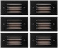 GKOLED Low Voltage LED Step Lights, 6 Pack
