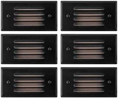 GKOLED Low Voltage LED Step Lights, 6 Pack