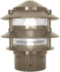 Greenfield PL3TPBLEDBR LED 3-Tier Pathlight, Bronze