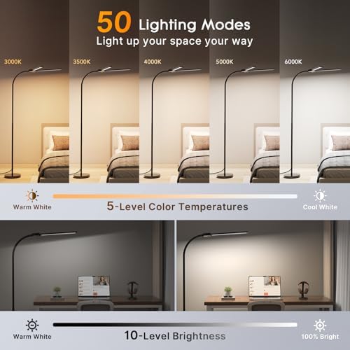 Syrinx 18W 2000LM LED Floor Lamp