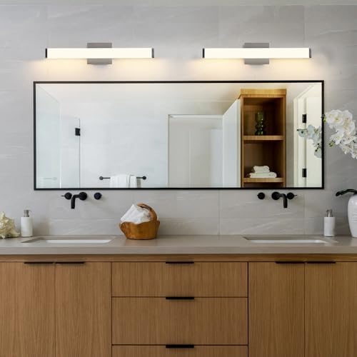 22 Inch Brushed Nickel Bathroom Vanity Light