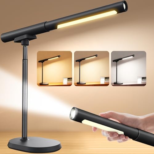Cordless Rechargeable Magnetic LED Work Lamp, 3 Color Modes