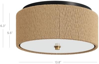 Nathan James Juluca Boho Flush Mount Ceiling Light
