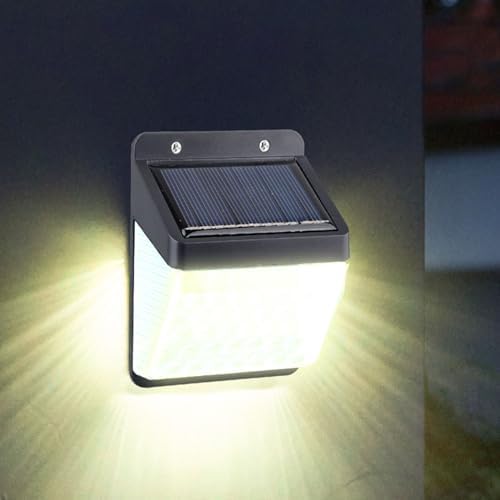 Outdoor Solar Lights, Motion Sensor, 3 Lighting Modes