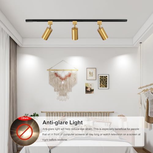 VANoopee H Type GU10 Track Lighting Heads, 4-Pack
