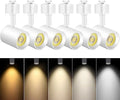 VANoopee 5-Color J-Type Dimmable Track Heads, 6 Pack