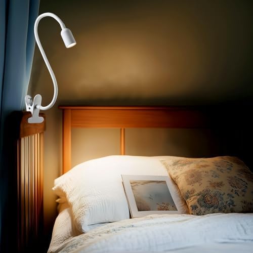 DAMI Clip-On LED Reading Light, 3000/4000/6000K