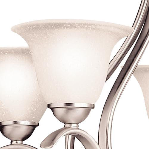 Kichler Dover 5-Light Chandelier, Brushed Nickel