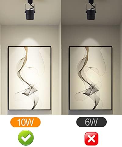 LED Track Lighting Heads, 10W, 20 Pack