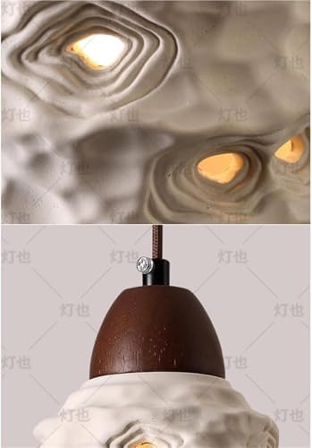 Small Concrete Industrial Pendant Light