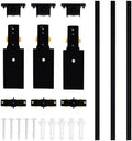 VANoopee 10FT H Track Lighting Rails Kit, Black